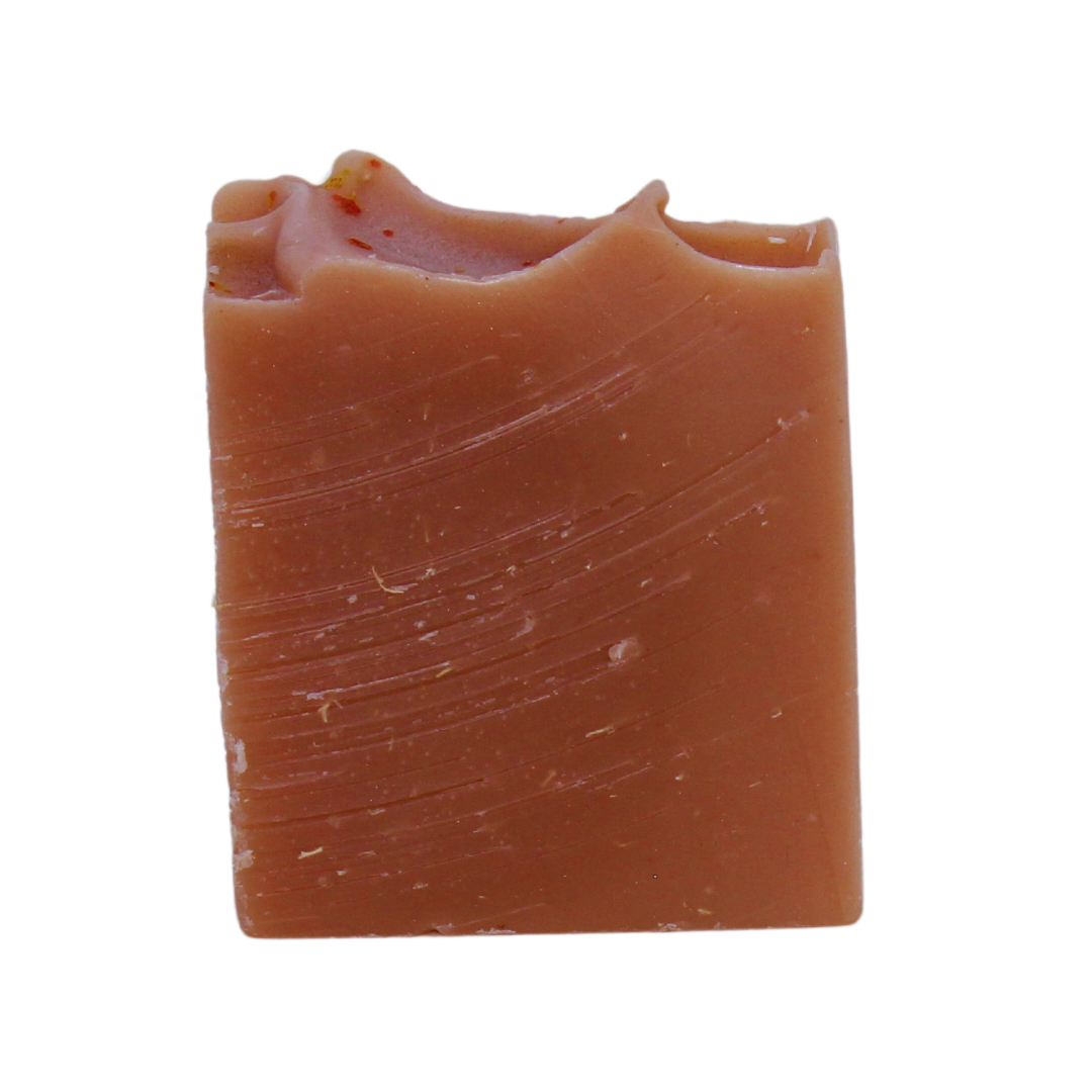 Rose Gold Vegan Soap Bar | Loofah + Shea Butter + Evening Primrose